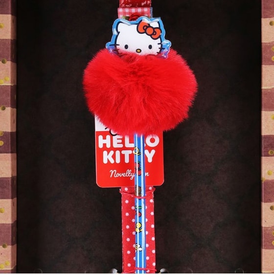 Λαμπάδα&nbsp;Synchronia&nbsp;Στυλό&nbsp;Pompom&nbsp;Hello&nbsp;Kitty Κόκκινο image 2