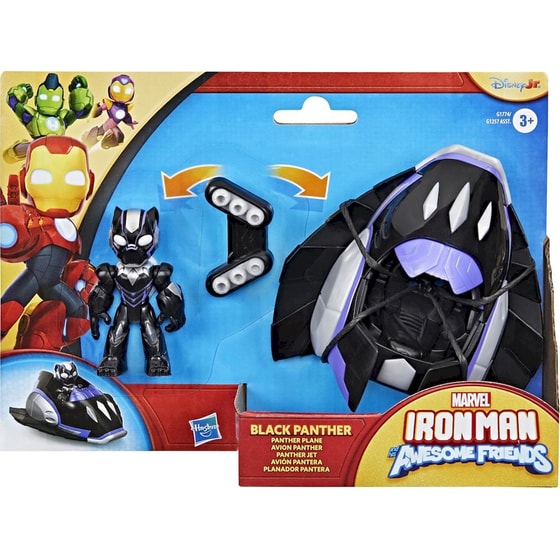 Hasbro Φιγούρα Marvel Iron Man & his Awesome Friends 2 σε 1 - 1 Τμχ Τυχαία Επιλογή Σχεδίου (G12575) image 9