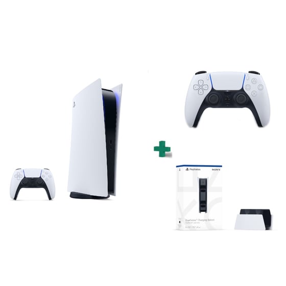 Sony PlayStation 5 Digital & DualSense Wireless Controller & Dualsense Charger image 0
