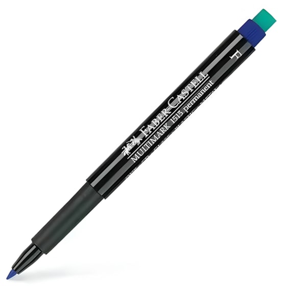 Μαρκαδόρος Γραφής Faber Castell για CD/DVD F Μπλε 0.6 mm image 0