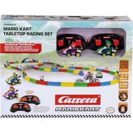 Carrera Mario Kart™ Tabletop: Mario & Luigi Τηλεκατευθυνόμενα Αυτοκίνητα με Πίστα 1:50 (370430015)