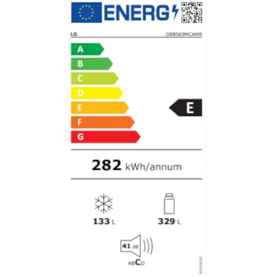LG GBB569MCAMB Total No Frost 462 Lt Μαύρο Ψυγειοκαταψύκτης image 15