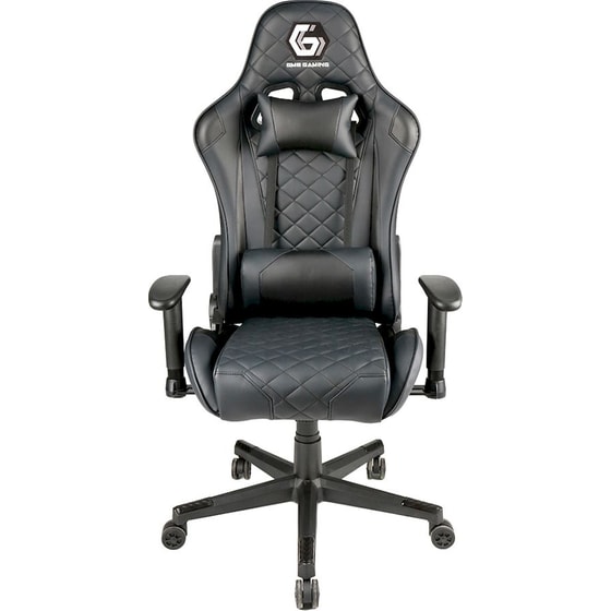 Gaming Καρέκλα Gembird GC-03-BL από Τεχνητό Δέρμα - Μαύρη image 1