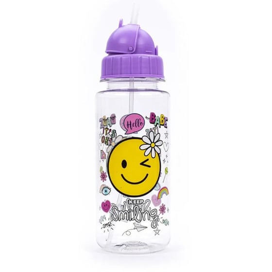 Παγούρι&nbsp;Tri-Coastal&nbsp;Design&nbsp;Πλαστικό&nbsp;Με&nbsp;Καλαμάκι&nbsp;414ml&nbsp;Smile image 2