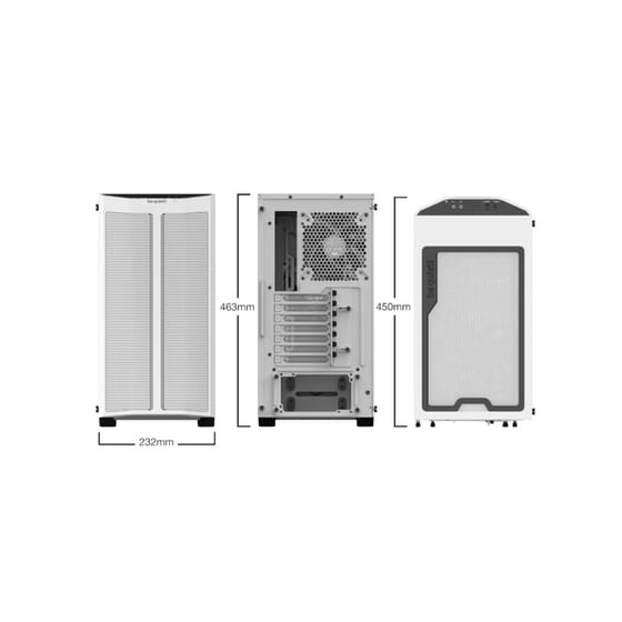 Κουτί Desktop Pure Base BeQuiet! 500DX - Λευκό image 1