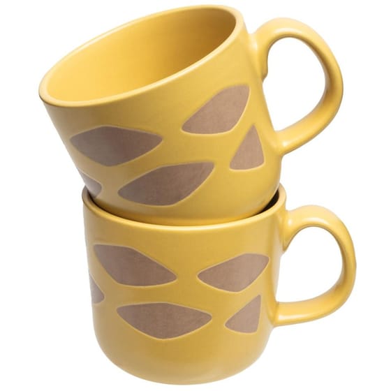 Κούπα Tranquillo Πήλινη 400 ml - Κίτρινη image 2