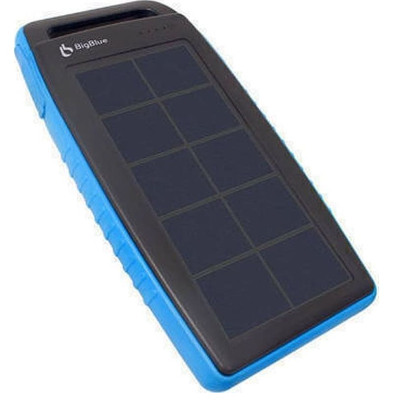 BIGBLUE Ηλιακό Powerbank Bigblue SL-CP001A 10.000mAh 2x USB-A - Μπλε
