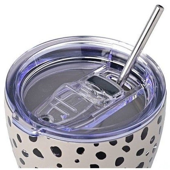 Ποτήρι Θερμός Estia Save The Aegean Leopard Taupe 350 ml image 1
