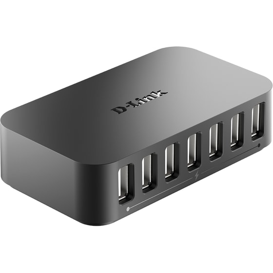 D-Link DUB-H7 USB Hub 7-Port USB 2.0 συμβατό με USB-A image 2