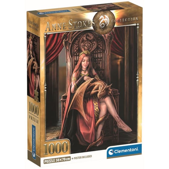 Παζλ Clementoni Anne Stokes: Spellbound (1000 Κομμάτια) image 0
