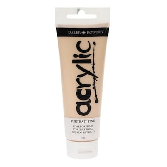 Daler Graduate Acrylic 120ml Portrait Pink image 0