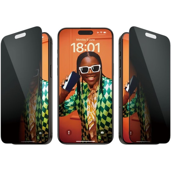 Προστατευτικό οθόνης Apple iPhone 15 Pro Max - PanzerGlass Privacy Screen Protector Ultra-Wide Fit with EasyAligner image 0