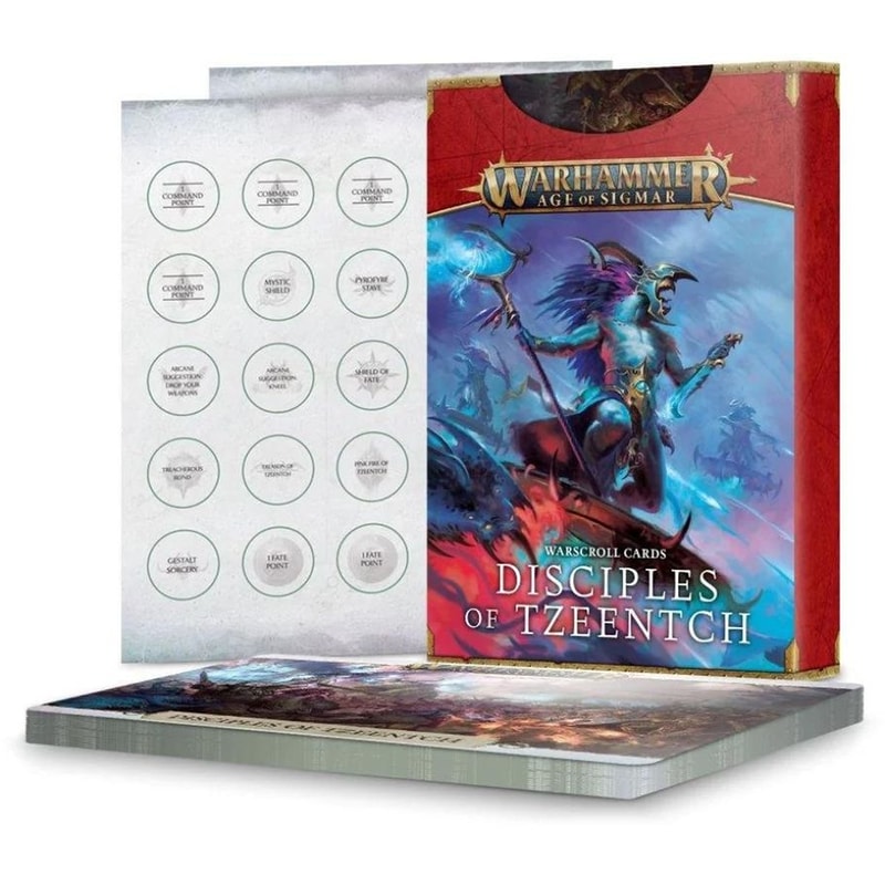 Warhammer Age Of Sigmar – Warscroll Cards: Disciples Of Tzeentch