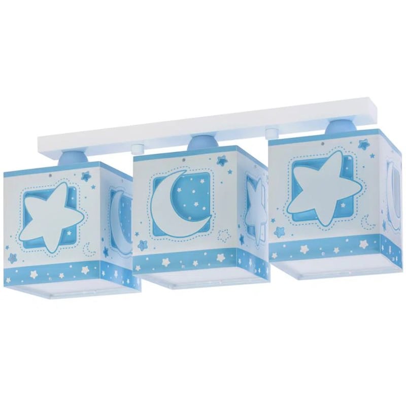 Παιδικό Φωτιστικό Οροφής Ango Moon 63233NT - Μπλε