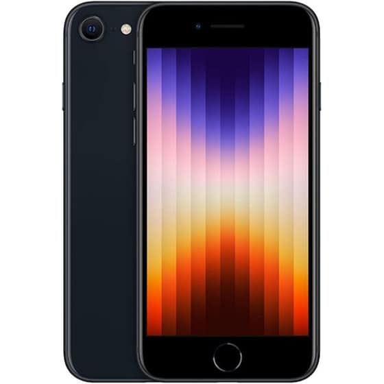 Μεταχειρισμένο Apple iPhone SE (3rd Gen) 64GB Midnight second go value Certified by iRepair image 0
