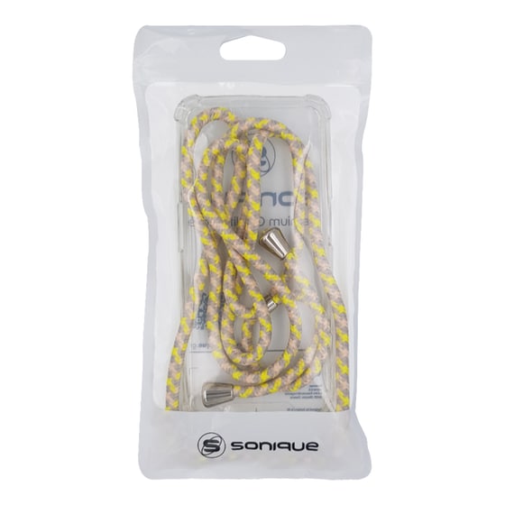 Θήκη Apple iPhone 14 Pro Max - Sonique Armor Clear - Rainbow Κίτρινο image 4