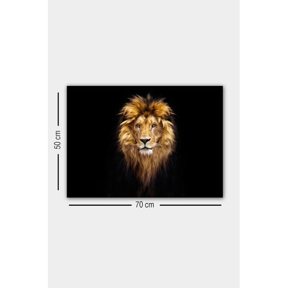 Μοντέρνος Πίνακας 24Mall Λιοντάρι 50x70 cm image 2