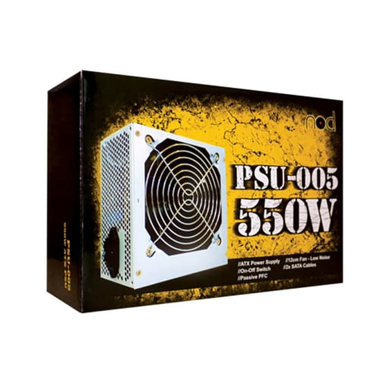 PSU NOD ATX 550W [PSU-005] - Τροφοδοτικό Υπολογιστή image 1