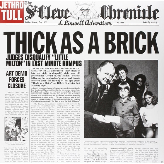 Thick As A Brick image 0