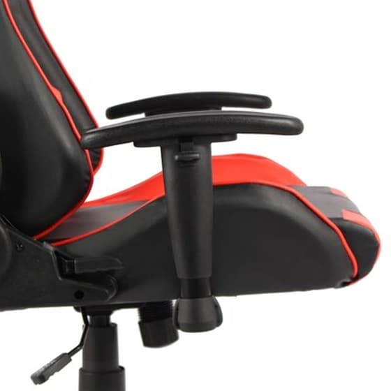 Καρέκλα Gaming Γραφείου VidaXL 20491 από Τεχνητό Δέρμα - Κόκκινη image 5