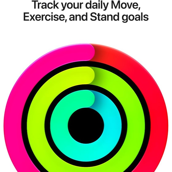 Apple Watch SE 3 GPS + Cellular 44mm Midnight Aluminium Case with Navy Blue Sport Band - M/L image 3