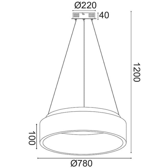 Φωτιστικό Οροφής Μονόφωτο Led Aca Apollo Br81ledp78wh από Αλουμίνιο - Λευκό image 1