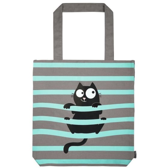 Τσάντα Ώμου Υφασμάτινη Hangover Cat image 0