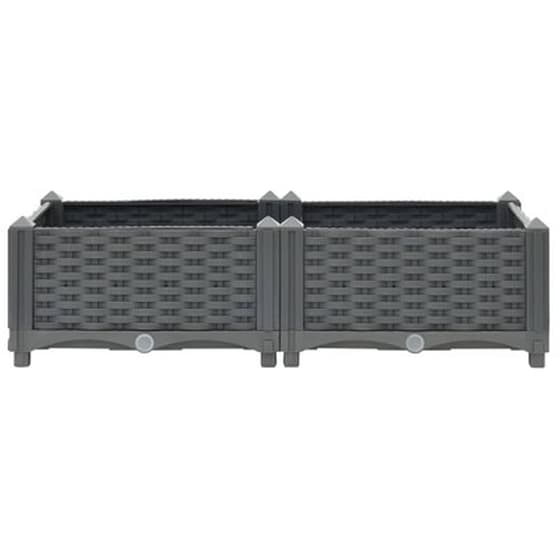 Vidaxl Ζαρντινιέρα 80 X 40 X 23 Εκ. Από Πολυπροπυλένιο image 4