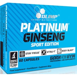 Ειδικό Συμπλήρωμα Διατροφής Olimp Platinum Ginseng Sport Edition 550mg - 60 κάψουλες