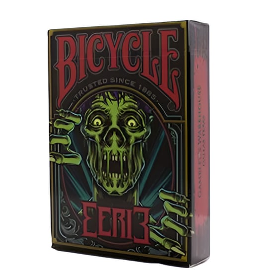 Bicycle Eerie Red Deck By Gambler's Warehouse - Τράπουλα image 0