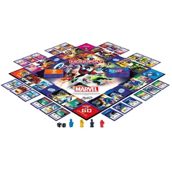 Monopoly Marvel Flip Edition Επιτραπέζιο (Hasbro) image 1