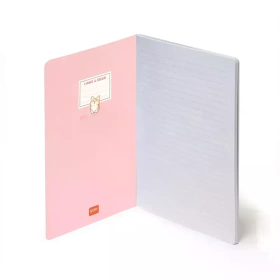 Σημειωματάριο Legami Ριγέ Quaderno Large Corgi image 1