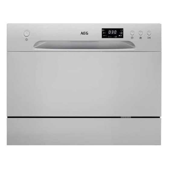 AEG FFB21200CS για 6 Σερβίτσια Inox Πλυντήριο Πιάτων Πάγκου image 0