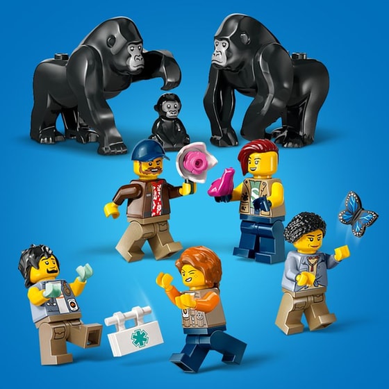 LEGO® City Jungle Explorer Helicopter at Base Camp (60437) image 4