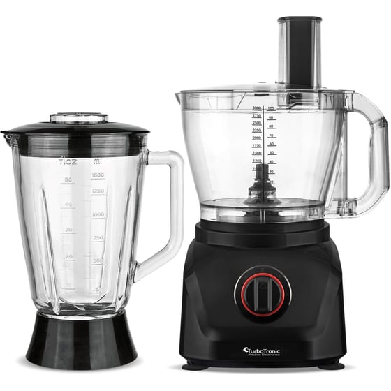 Πολυμίξερ TURBOTRONIC TT-FP900 900 W 3 L Μαύρο image 2