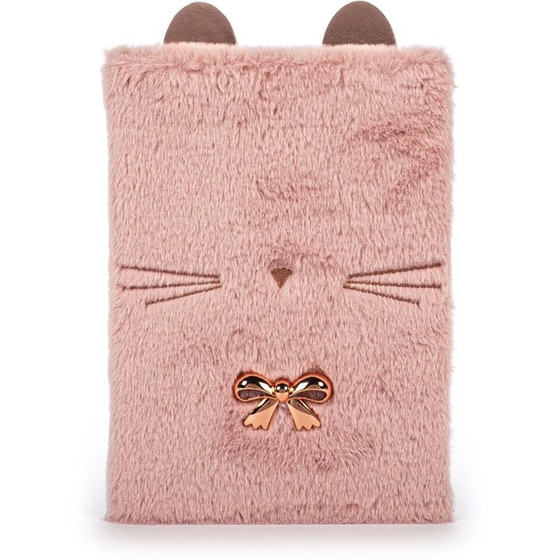 Σημειωματάριο Posh+Pop Fur Rose Gold Ears image 2