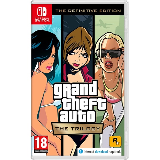 Grand Theft Auto: The Trilogy The Definitive Edition (Code in a Box) - Nintendo Switch image 0