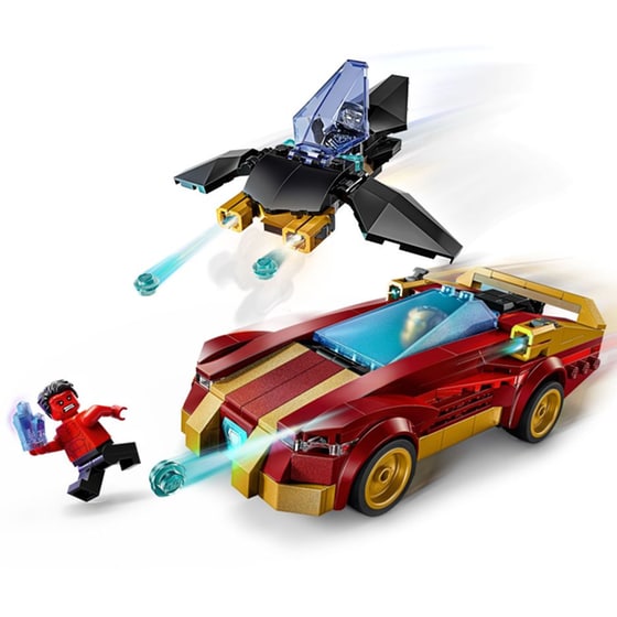 LEGO® Marvel Iron Man Car & Black Panther vs. Red Hulk (76310) image 1