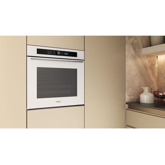 WHIRLPOOL WOI5S8PM2SWA 73 Lt Λευκό Εντοιχιζόμενος Φούρνος Άνω Πάγκου image 3