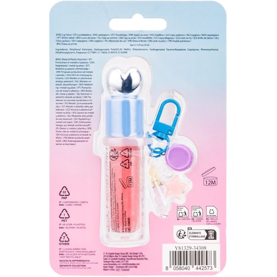 Lip Gloss Dreamdrop με Charm Sweet Macaron image 2