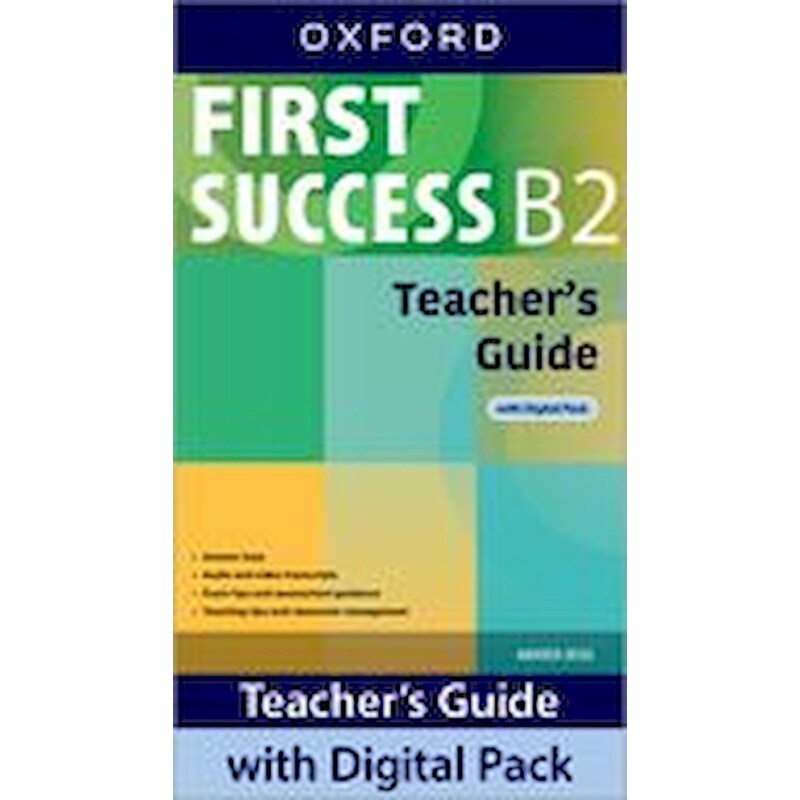 First Success B2 Teachers Guide (+Digital Pack)