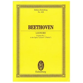 Βιβλίο Για Σύνολα Editions Eulenburg Beethoven - Overture Nr.1 ''leonore'' [pocket Score]