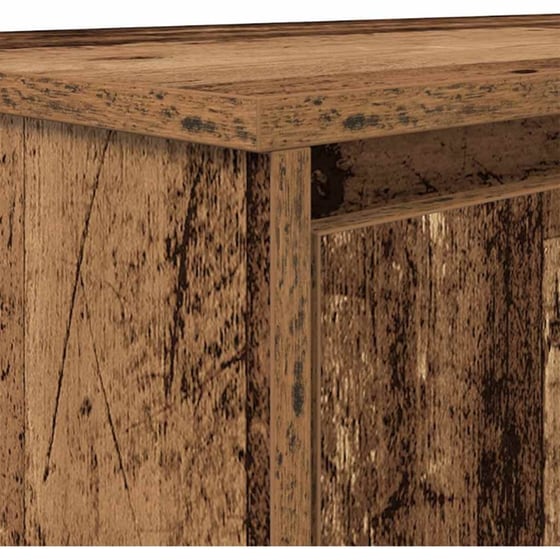 Γραφείο VidaXL από Επεξεργασμένο Ξύλο 120x42x76 cm - Παλιό Ξύλο image 7