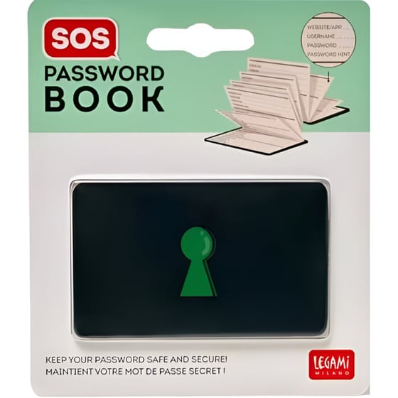 Σημειωματάριο Legami Password Book image 3