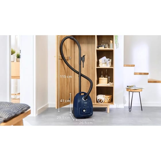 BOSCH BGL38BU1 600 W με Σακούλα 4 L Μπλε Ηλεκτρική Σκούπα image 11