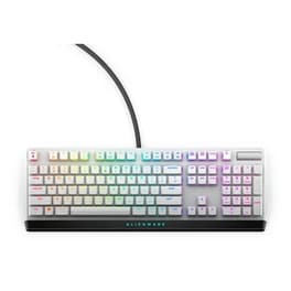 Dell Alienware AW510K Gaming Μηχανικό Πληκτρολόγιο με Cherry MX Red Low Profile διακόπτες και RGB φωτισμό Λευκό (US)