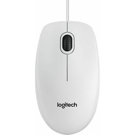 Logitech B100 Ενσύρματο Ποντίκι Λευκό