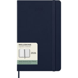 Ημερολόγιο Εβδομαδιαίο Moleskine 2026 12Μ Large Saphire Blue Hard