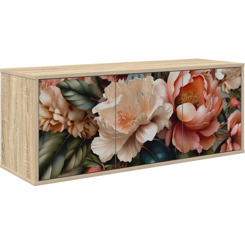 Έπιπλο Τηλεόρασης VidaXL BORNE Επιτοίχιο 102 x 33 x 40 cm - Sonoma Δρυς