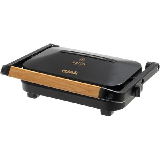 ESTIA 06-18948 OAK 1300W Μαύρη Τοστιέρα image 1